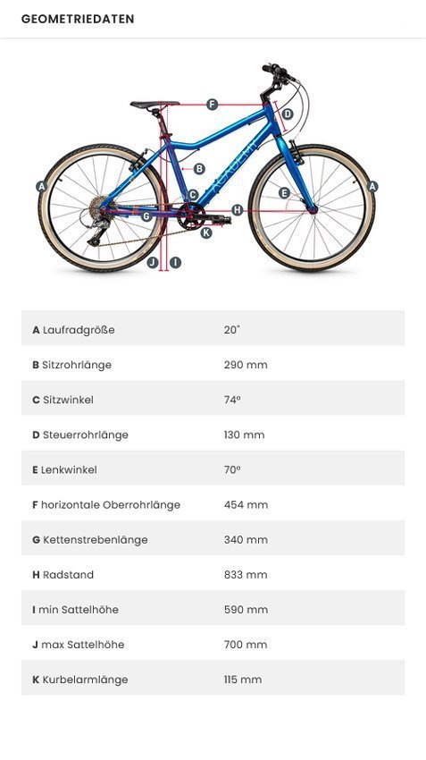 ACADEMY Grade 4 Kinderfahrrad – Bild 5