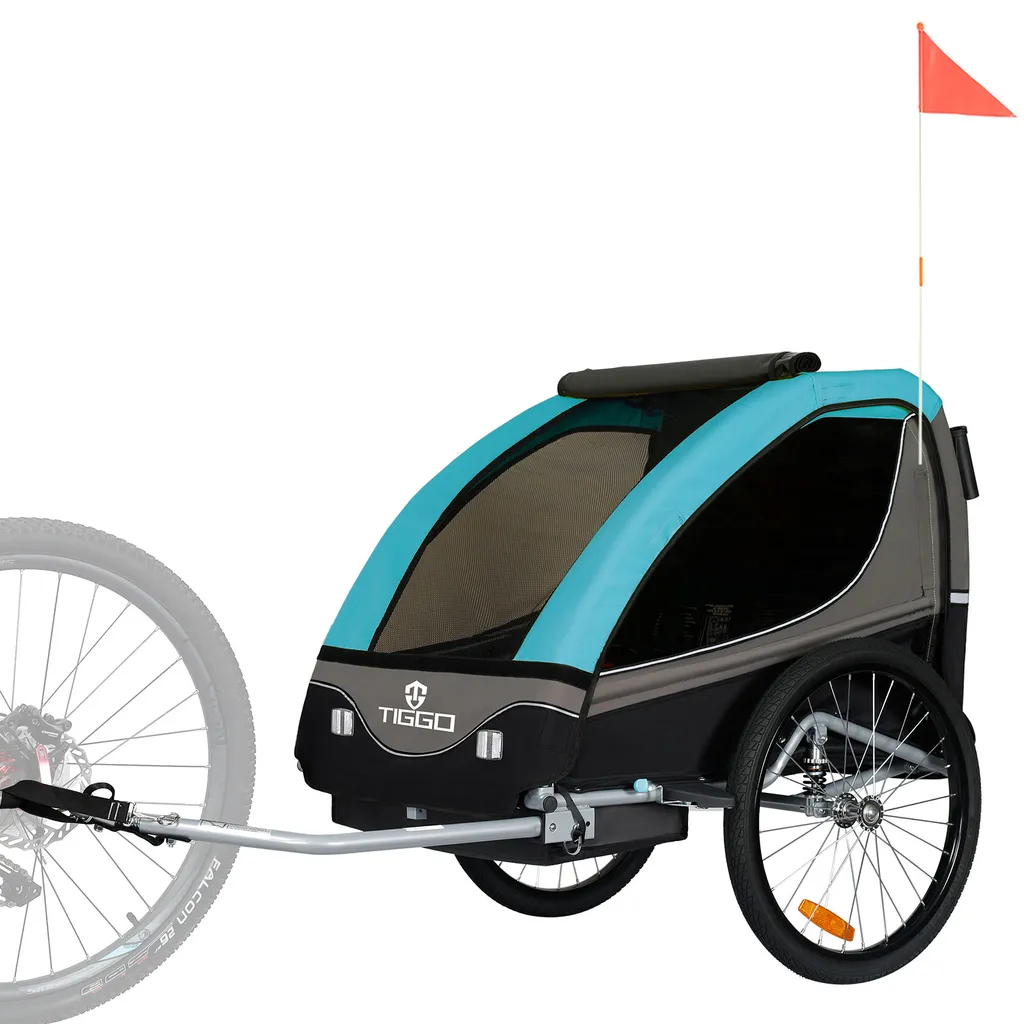 Tiggo S2 Kinderanhänger mit Federung Jogger 2 in 1 – Bild 7